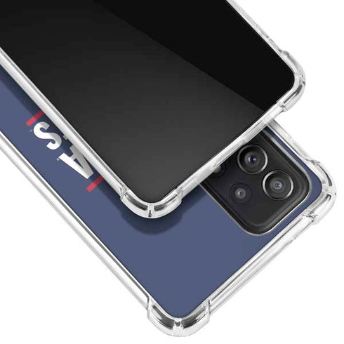 University of Arizona Wildcats Basketball Mark Galaxy A72 5G Clear Case